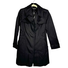 NWT White House Black Market Black Cotton Nyl...