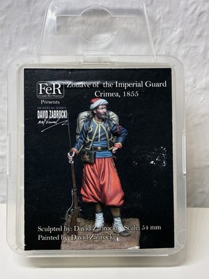 FeR Miniatures Zouave Imperial Guard Crimea 1855 Figur 54mm Resin