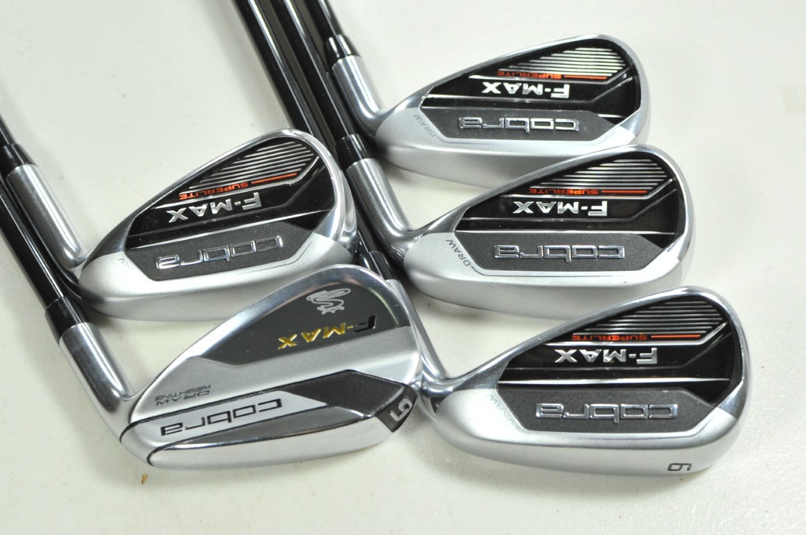 Cobra F-max Superlite 5-pw GW Iron Set RH 50g Lite Flex Graphite