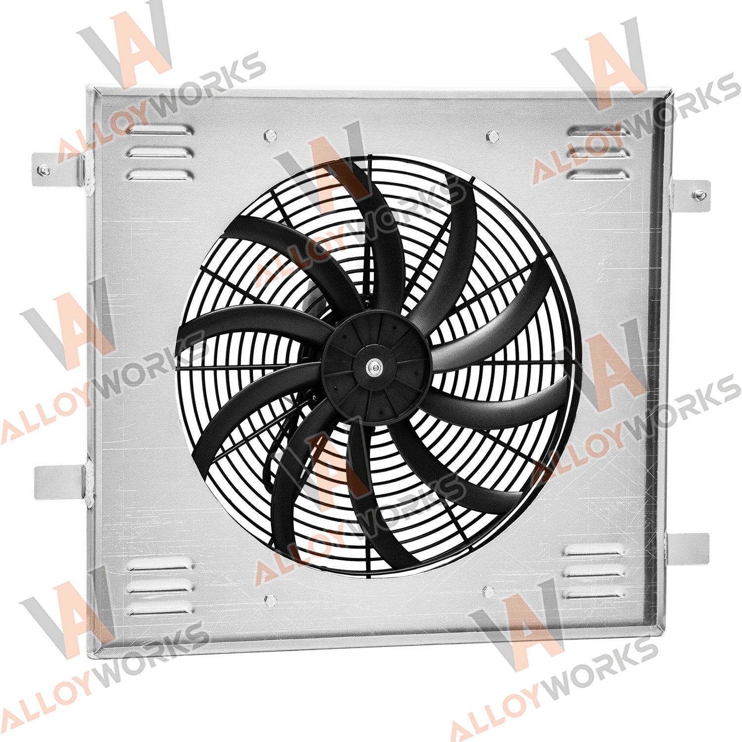 Aluminum Shroud Electric Fan For 2018-2022 Jeep Wrangler For 2020-22 Gladiator thumbnail 5