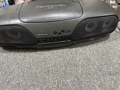 Panasonic　RX-DT707ラジカセ CDプレーヤーブラック Panasonic RX-DT707 Portable Radio Cassette CD Player Good | eBay