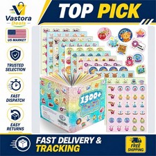 1300 Holographic Reward Stickers for Kids Teachers Classroom Motivation