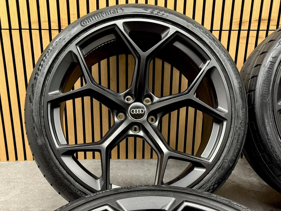 Original Audi 22 ZOLL RS6 PERFORMANCE RS7 4K C7 C8 4K0601025CT Schmiederäder - Bild 2 von 4