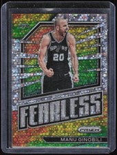 2022-23 Panini Prizm Fearless Manu Ginobili Fast Break Prizm Spurs