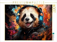 Calvendo Puzzle Pandasong | 2000 Pieces, Finished Size 35.4 × 26.4 In (90 × 67 C