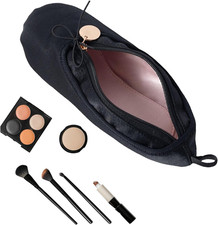 Ballet Shoe Makeup Bag, Small Cosmetic Bag for Trip Portable Cosmetic Travel Bag