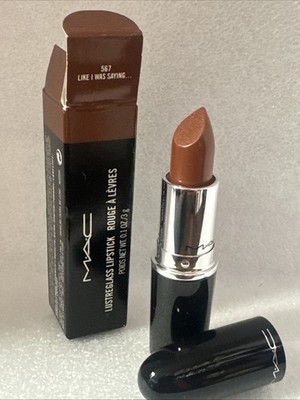 MAC Lustglass Lippenstift 567 Like I Was Saying Neu 3G Neu Originalverpackt