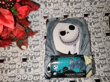 Nightmare Before Christmas Jack Skellington -Kids Toddler Hooded Car Seat Poncho