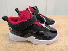 Jordan Max Aura 7C Black/Red/White Toddler Boy's Sneaker FQ8296-006