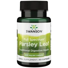 Swanson Full Spectrum Parsley Leaf 400 mg 60 Capsules