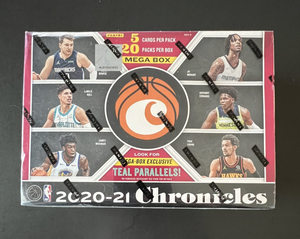 2020-21 Panini Chronicles NBA Basketball Factory Sealed Mega Box *BNB*