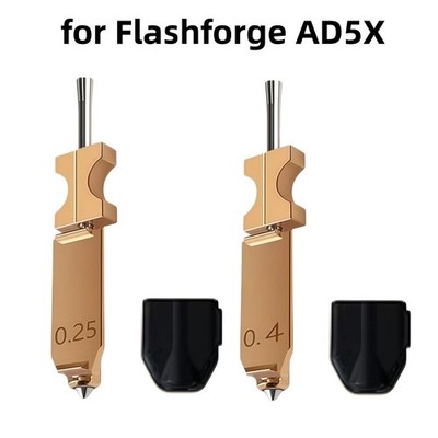 New Upgraded Hotend Kit for Flashforge AD5X,All Metal Hardened Steel Nozzle Kit