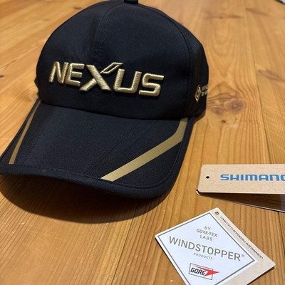 [New w/ Tags] SHIMANO NEXUS Windstopper Cap GORE-TEX Fishing Black M From JAPAN