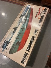 ST U-581 U-boat German Submarine Motorized Diving Model Boat Ship Kit 1/150