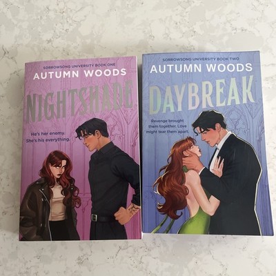 SAME DAY SHIP The Works Nightshade & Daybreak by Autumn Woods Paperback
