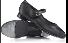 NEW Theatricals Girls Slide Buckle Strap Tap Shoes