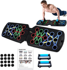 Push-Up Board, Portable Home Fitness Set,Full-Body Workout