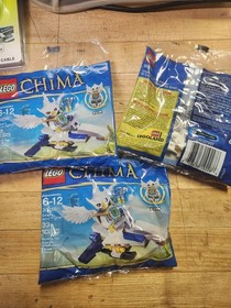 3 individual sets of     LEGO Chima Ewars Acro Fighter 30250 100% Complete