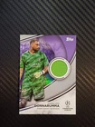 Gianluigi Donnarumma Numbered 129/299 Match Worn Patch PSG Set Topps