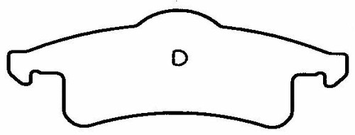 PMD791 Rear Ultimate Semi-Metallic Brake Pads - Imagen 6 de 7