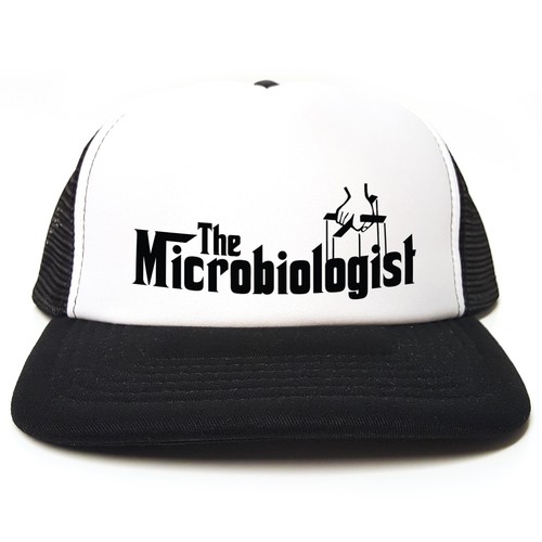Der Mikrobiologe - Pate Spoof - lustige Retro Trucker Cap - 3 Farben - Bild 2 von 4