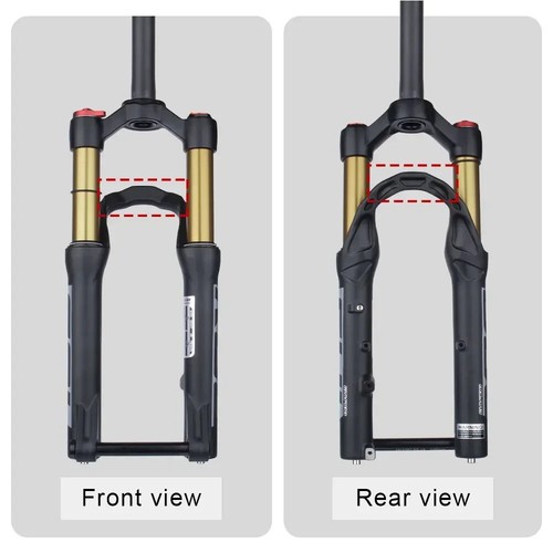 24/20 Inch Mtb Air Suspension Fork Rear Shock Absorber Bicycle Front Forks - Picture 20 of 30