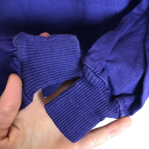 Vintage Buster Brown Purple Mock Neck Sweater Girls Size 10 Made in USA - Picture 3 of 7