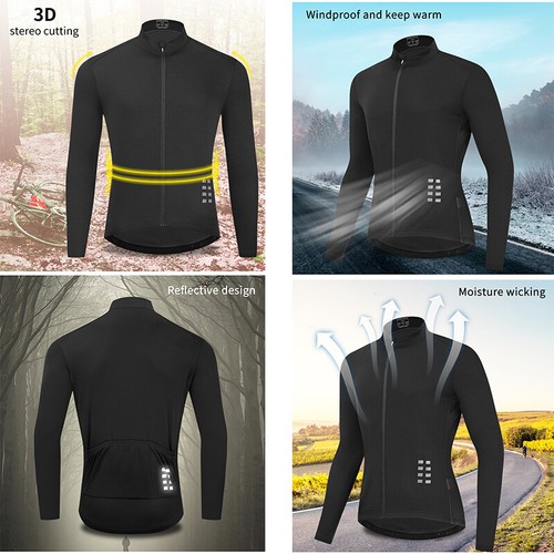 WOSAWE Men's Cycling Jersey/Shirts Lightweight MTB Road Bike Riding Sports Tops - Bild 11 von 20