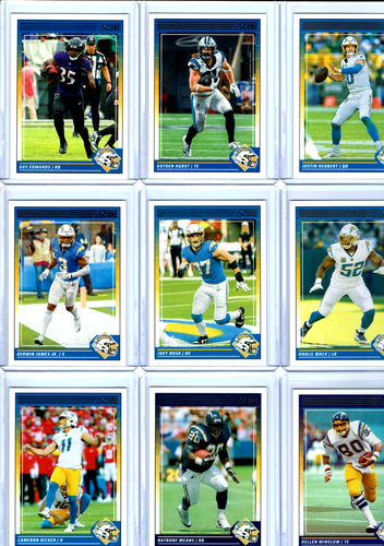 2024 Score Football Los Angeles Chargers Team Set (A) 13 Base Cards +++WOW+++ - Picture 1 of 4