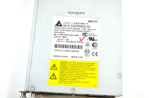 Delta Electronics DPSN-250AB B REV S3 250W RPSN-250 B Power Supply Netzteil - Bild 2 von 3