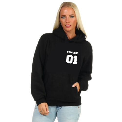 Übergangsjacke Hoody Pullover Partnerlook PRINCE PRINCESS druck Justbrand Hoody - Bild 5 von 9