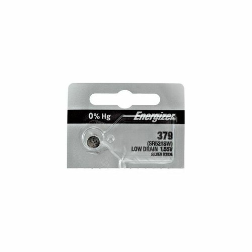 Energizer 379 SR521SW Silver Oxide Coin Cell Batteries 1.55V (100 BATTERIES) ** - Picture 2 of 3