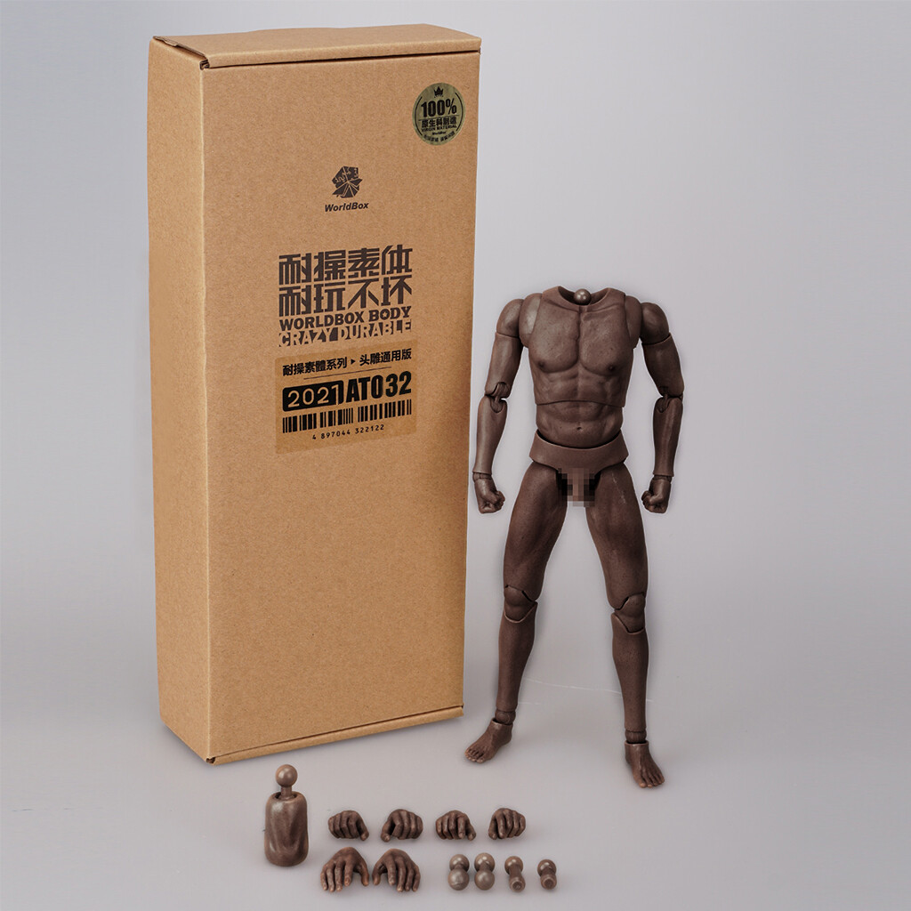 1/6【SDH016D】SUPER DUCK WorldBox TBLeague SUPER DUCK SDH016 Girl Head Tan Skintone Sculpt 1/6 Scale