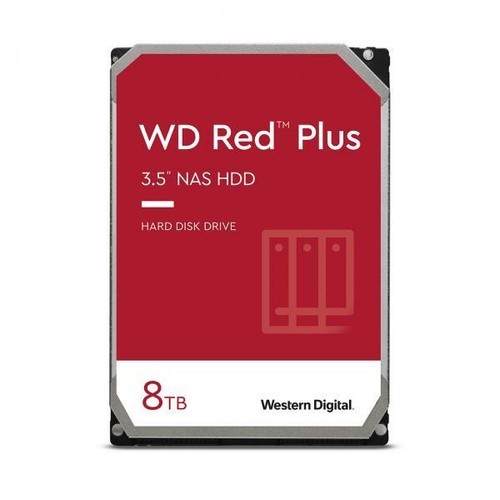 WD80EFPX HDD WD Red Plus WD80EFPX 8TB SATA III 256MB (CMR) 718037899817