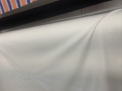 60” wide white 100% cotton broadcloth quilting /sewing fabric by the yard - Picture 3 of 3
