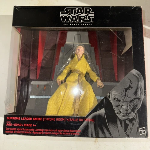 Star Wars Black Series 6" Supreme Leader Snoke ( Throne Room ) Figure New in Box