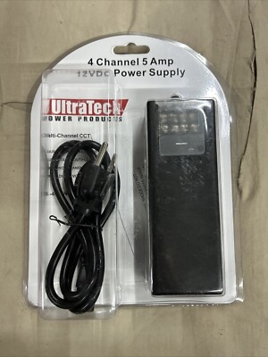 W Box technologies 0E-4CPW5A60W 4 Channel 5 AMP 12 VDC CCTV Power Supply
