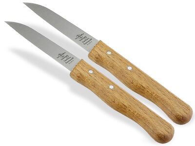 Küchenmesser Schälmesser Solingen Gemüsemesser Set Obstmesser Gerade Holz Buche