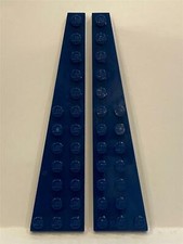 LEGO 47397 47398 WING WEDGE PLATE 3x12 ORANGE QTY x 1 PAIR BRAND NEW