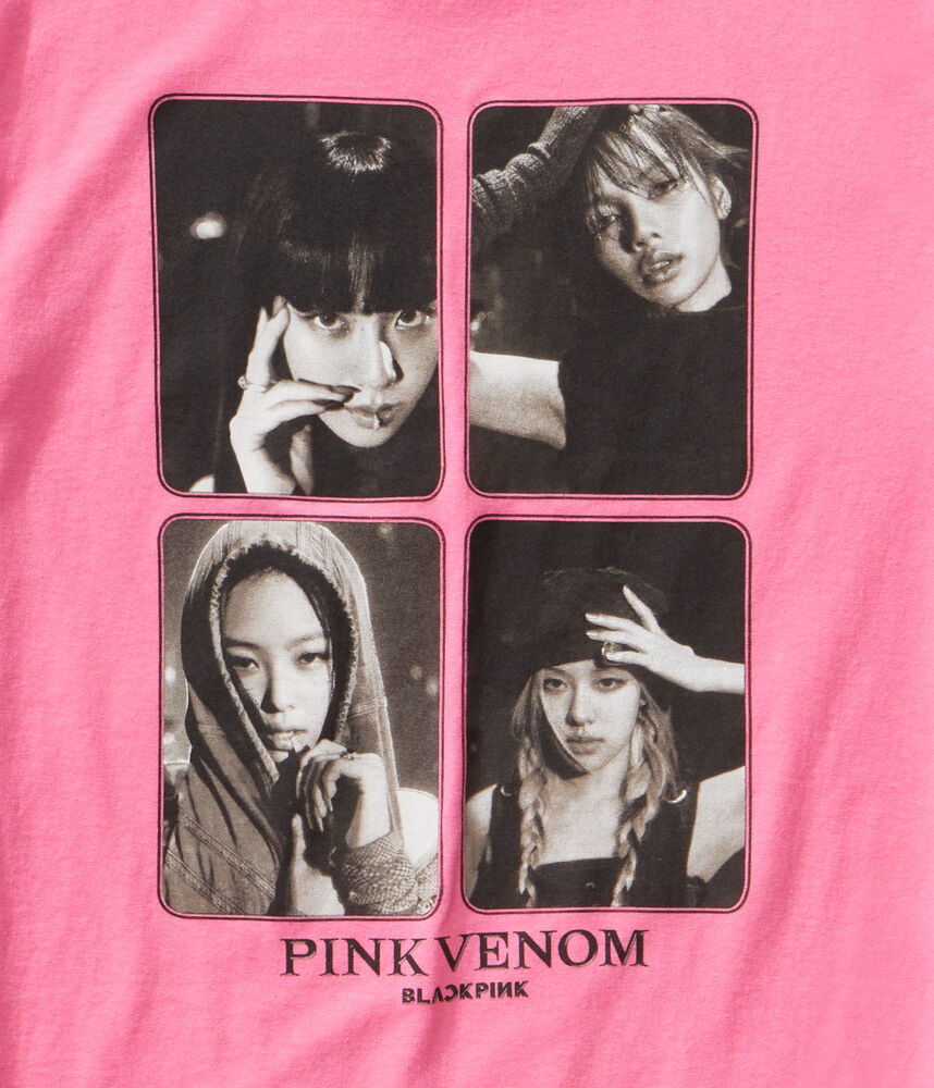 BLACKPINK PINK VENOM Tシャツ・パーカーセット BLACKPINK Unisex Official Merchandise Pink Venom Portrait