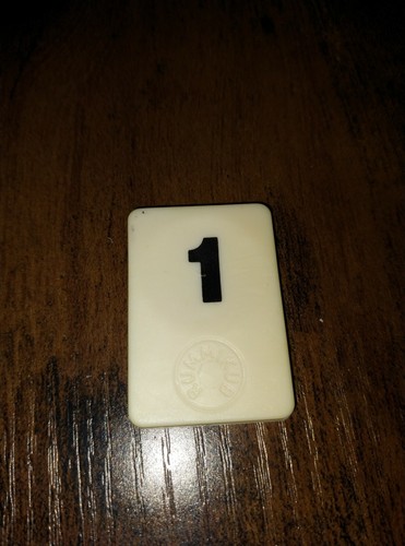 RUMMIKUB CHIFFRES PIECES PIONS AU CHOIX RECHANGES 4X3 CM PIECES D'ORIGINE - Photo 2/57