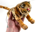 Marx Roaring Circus Tiger Lion remote battery operated  vtg tin toy #1