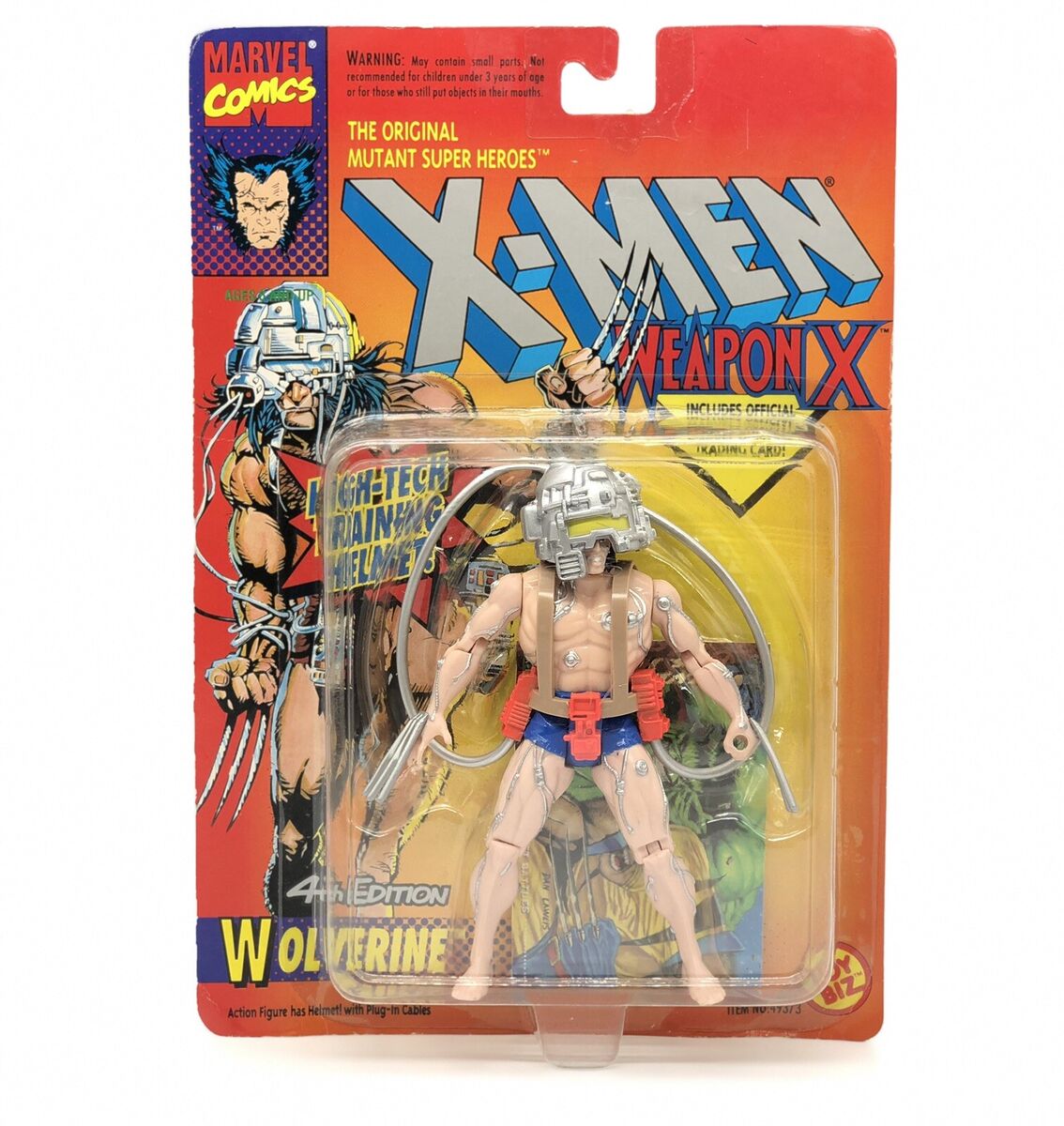 Vintage 1993 Toy Biz X-Men Weapon X Wolverine 4th Edition Vintage 1993 Toy Biz X-Men Weapon X Wolverine 4th Edition