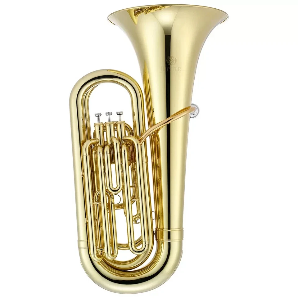 Jupiter JTU700 3/4 Größe 3 Ventil Tuba W / Schutzhülle Mp Band Directors Spezial - Bild 2 von 3