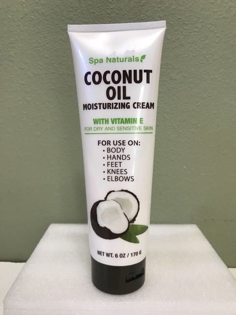 spa naturals coconut oil moisturizing cream with vitamin e stores