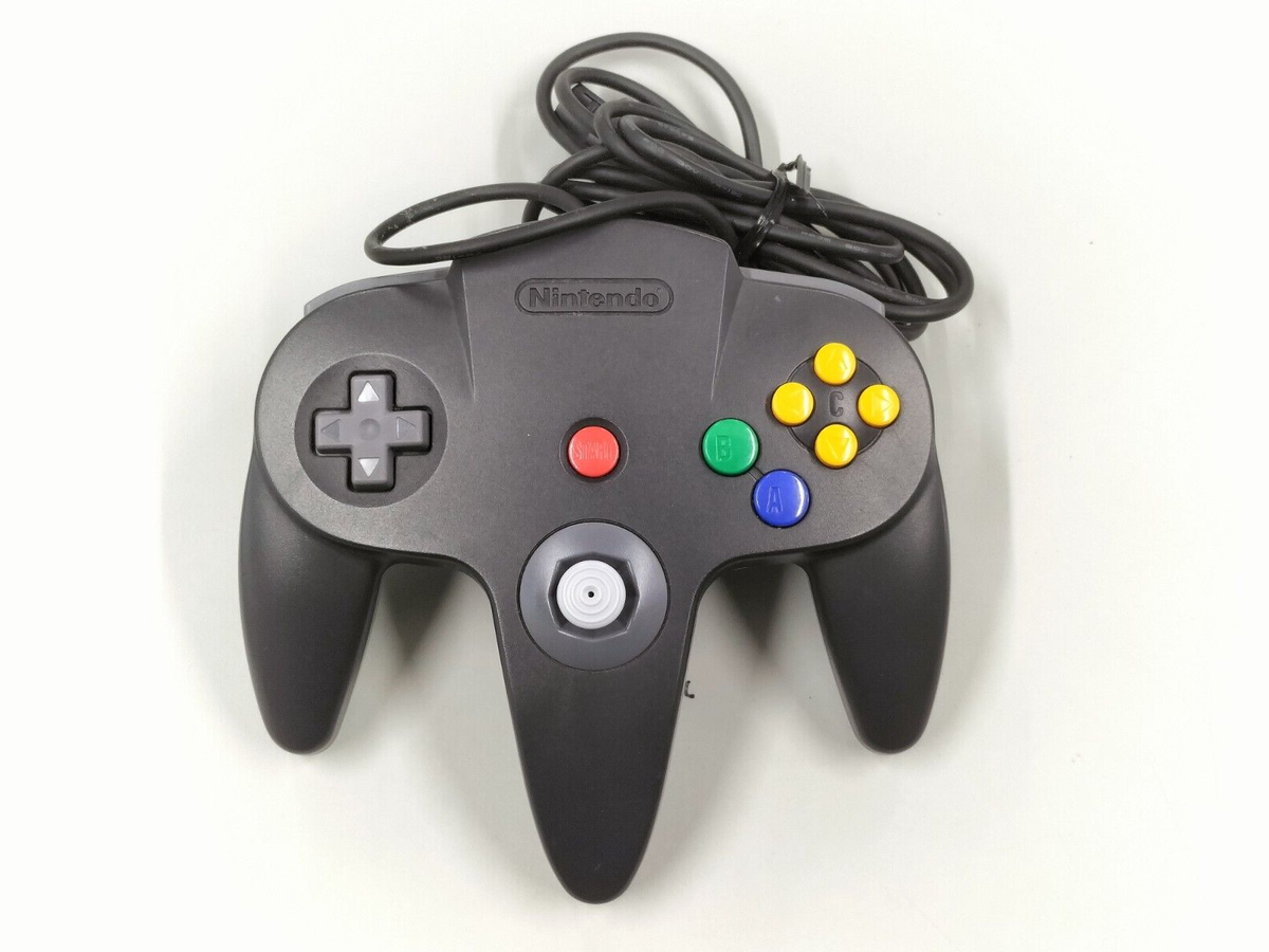 L6489 Nintendo 64 official Controller Gray Japan N64 | eBay L6489 Nintendo 64 official Controller Gray Japan N64 | eBay