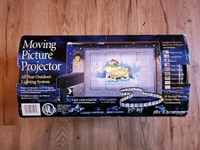 Mr Christmas Moving Picture Projector Holiday House Outdoor Lighting System 2001