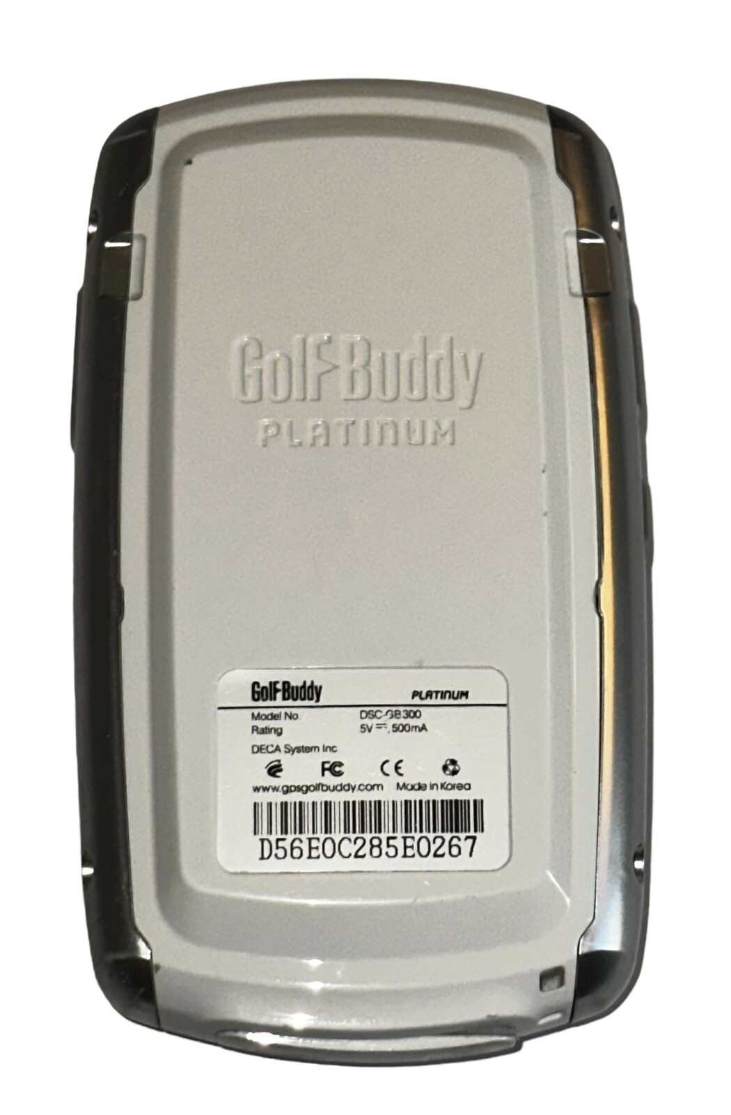 Golf Buddy Platinum Model DSCGB300 White Range Finder Golfing Tech eBay