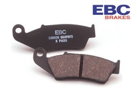 2007-2011 Yamaha Yfm350 Fgw Grizzly Irs 4x4 Atv Carbon Graphite Front Brake Pads 2007-2011 Yamaha Yfm350 Fgw Grizzly Irs 4x4 Atv Carbon Graphite Front Brake Pads