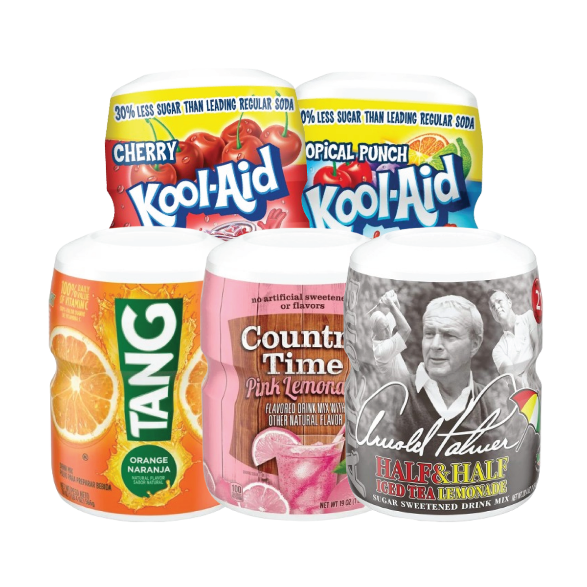 Arizona, Kool-Aid, Tang & Country Time Variety Flavored Drink Mix